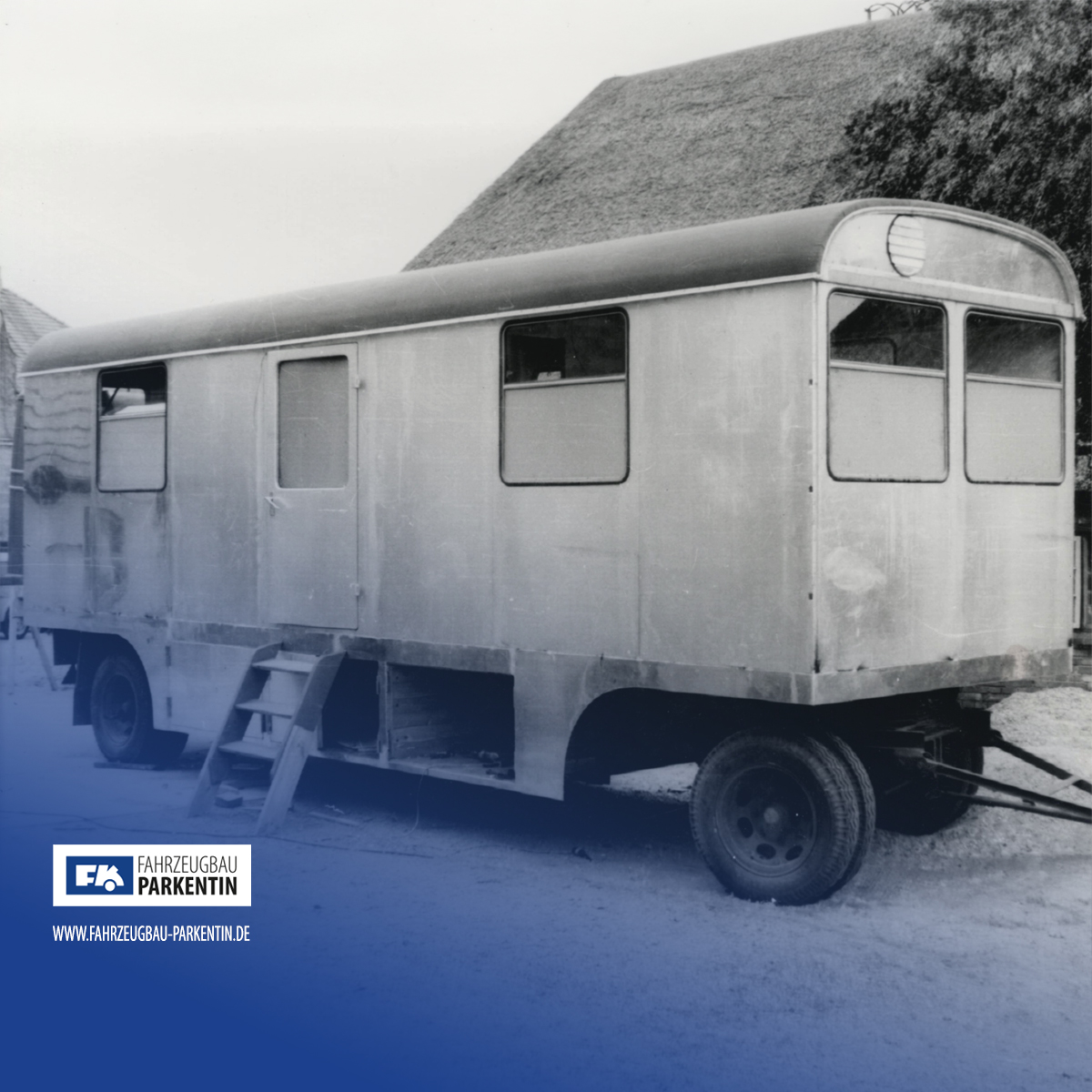 Ambulanz auf Rädern Fahrzeugbau Parkentin DDR
